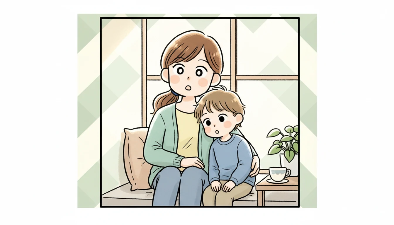 【2月】やること7:結果を確認し次のアクションへの内容を表すコミックエッセイ風イラスト