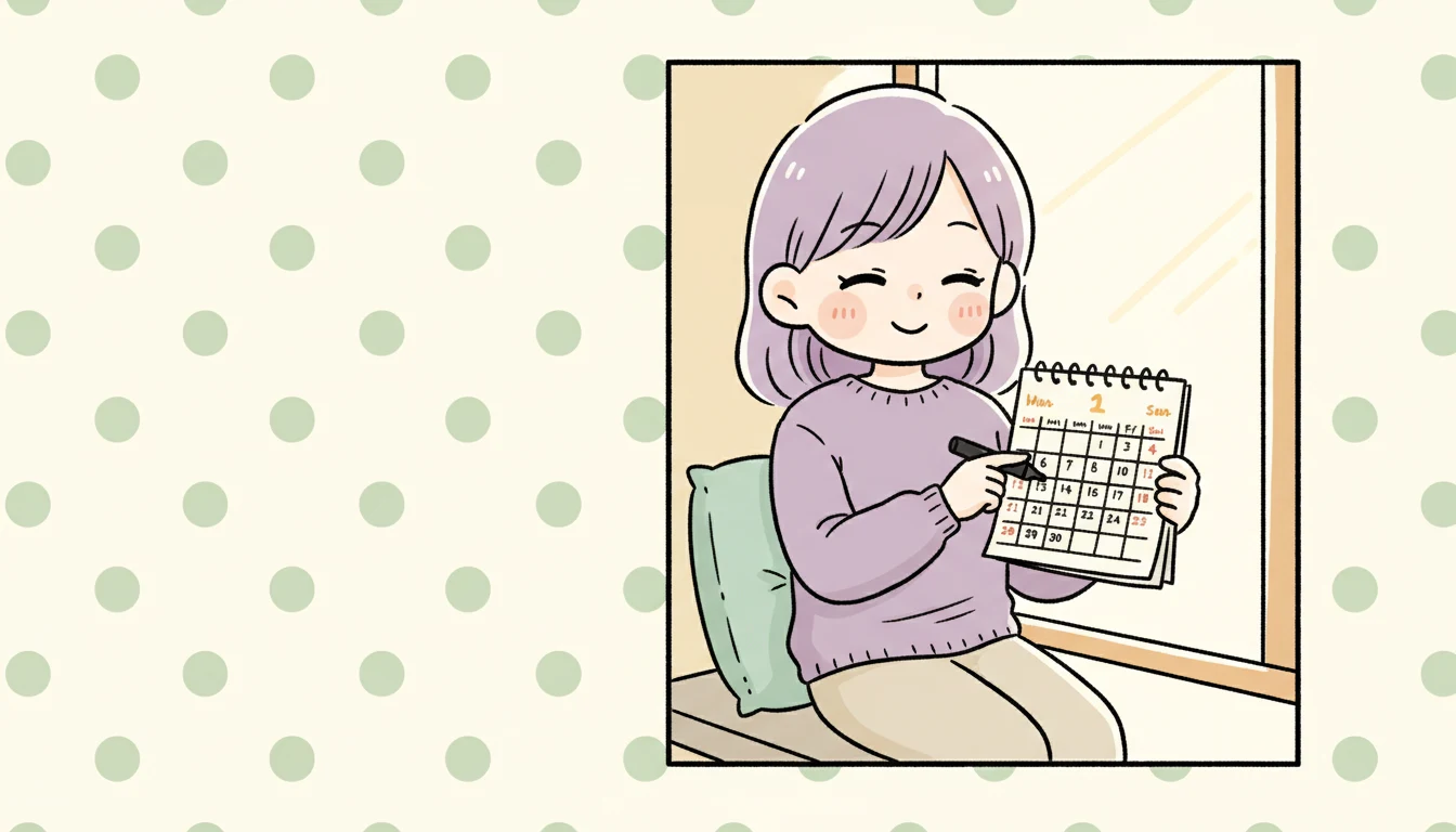 ケース3:小4以降の卒業タイミングの内容を表すコミックエッセイ風イラスト