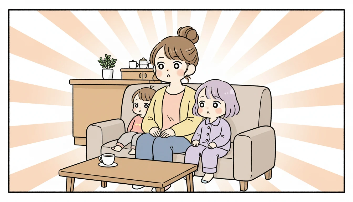 まとめ:長期休暇の学童を上手に活用しようの内容を表すコミックエッセイ風イラスト