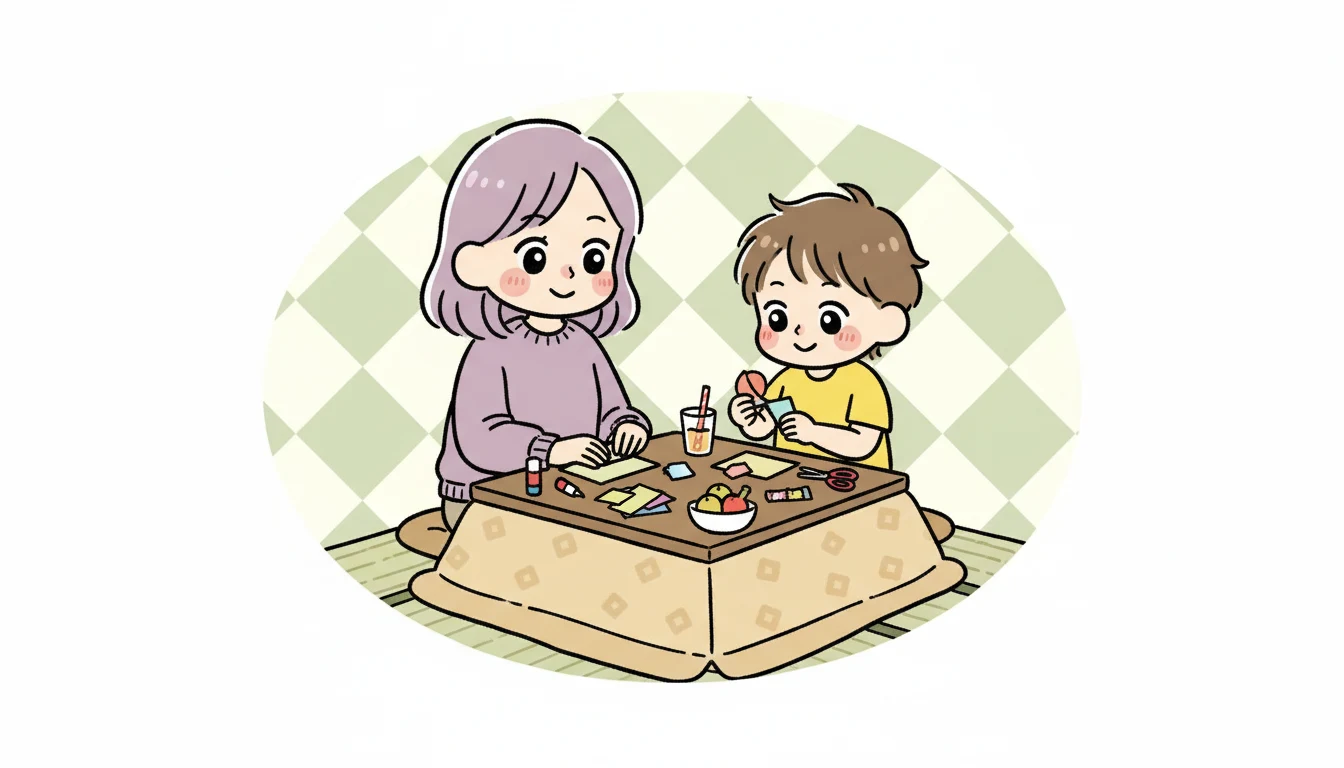 公立学童の夏休みイベントはどんなもの?の内容を表すコミックエッセイ風イラスト