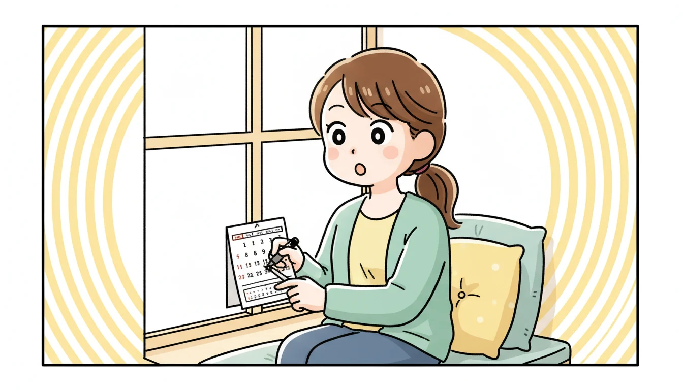 夏休みの1日のスケジュールは?の内容を表すコミックエッセイ風イラスト