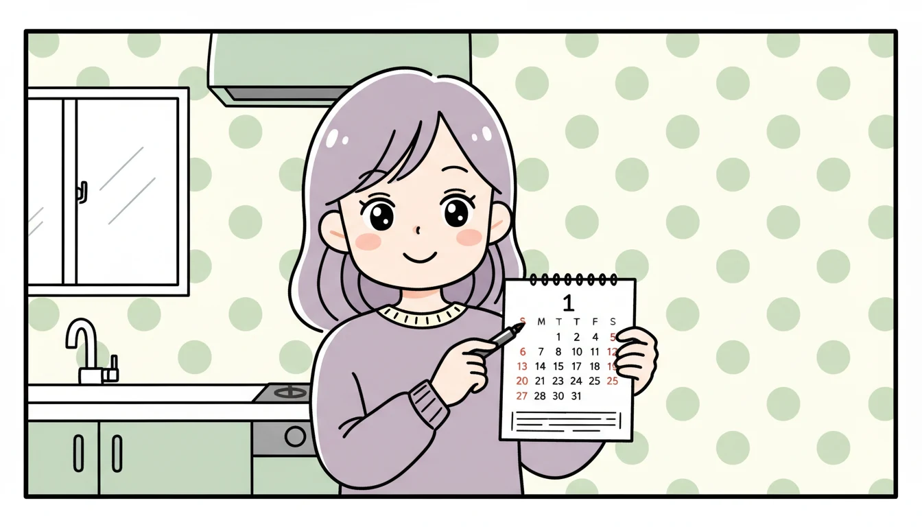 学童はいつ辞めるのがベスト？の内容を表すコミックエッセイ風イラスト