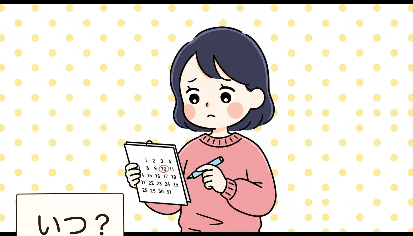 学童を辞めるタイミングの判断基準は？の内容を表すコミックエッセイ風イラスト