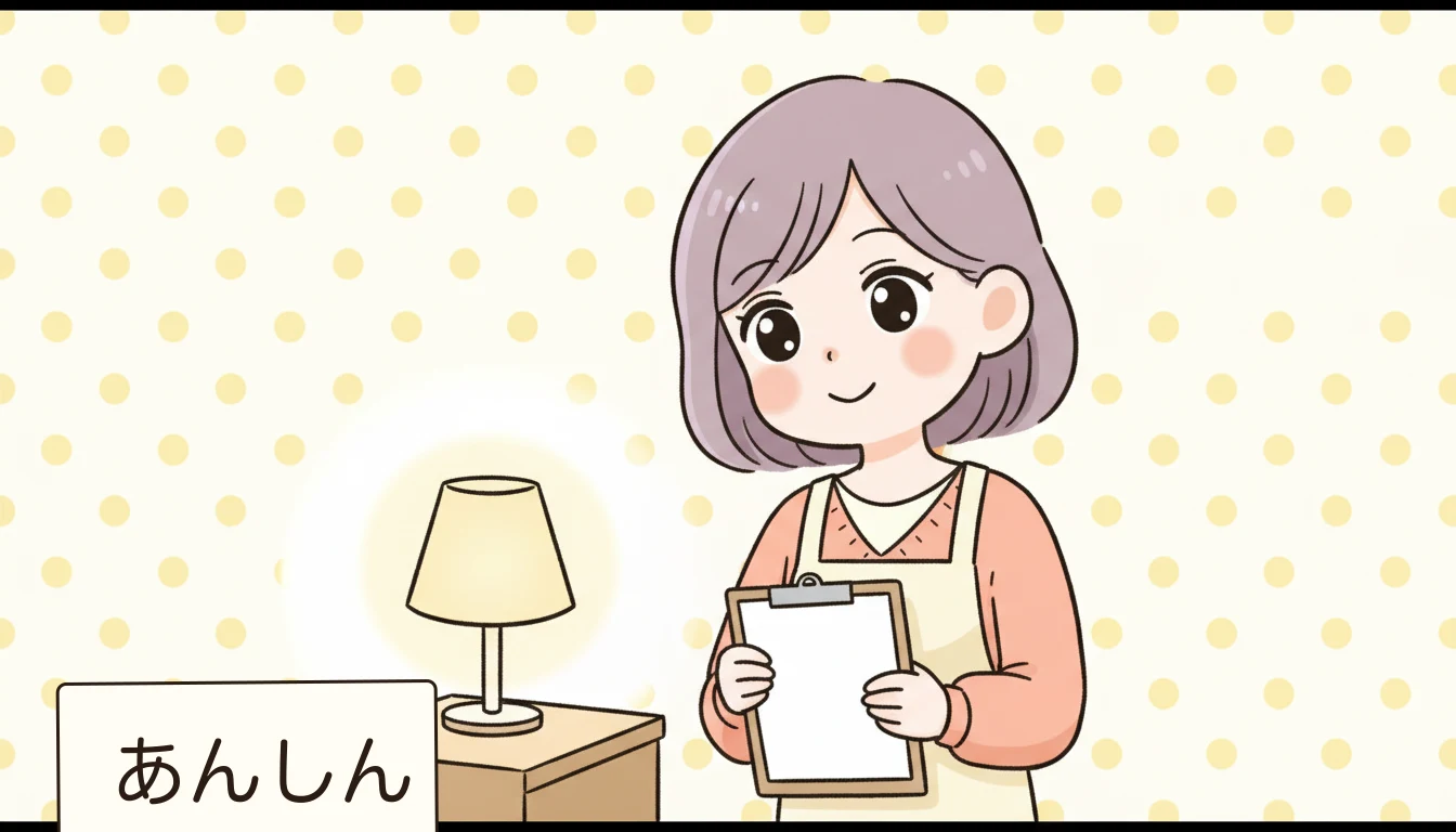 指導員が保護者に伝えたいことの内容を表すコミックエッセイ風イラスト