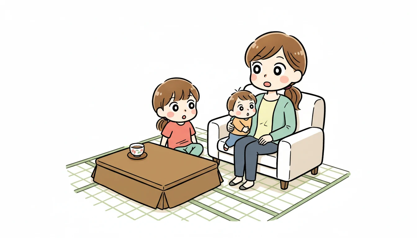 まとめ：暗闇の30分が「自己投資の時間」に変わるの内容を表すコミックエッセイ風イラスト
