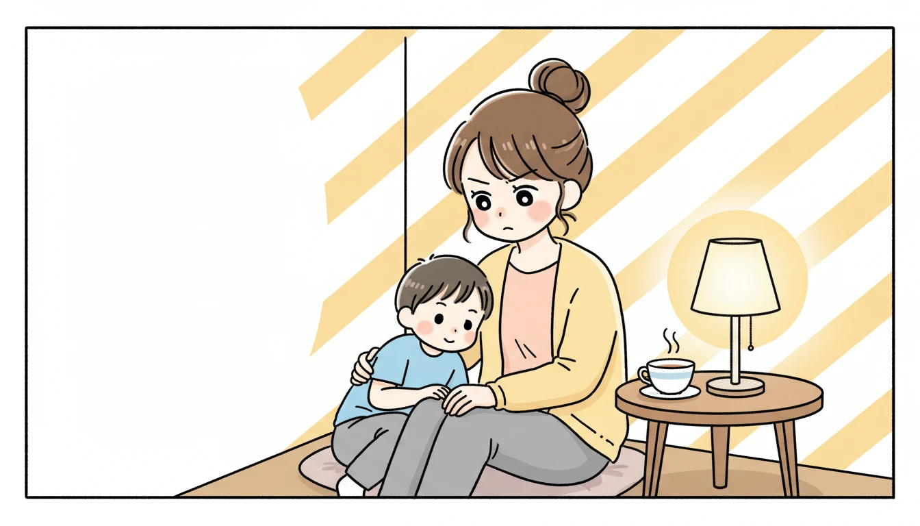 学童に関するタスクの全体像は?の内容を表すコミックエッセイ風イラスト