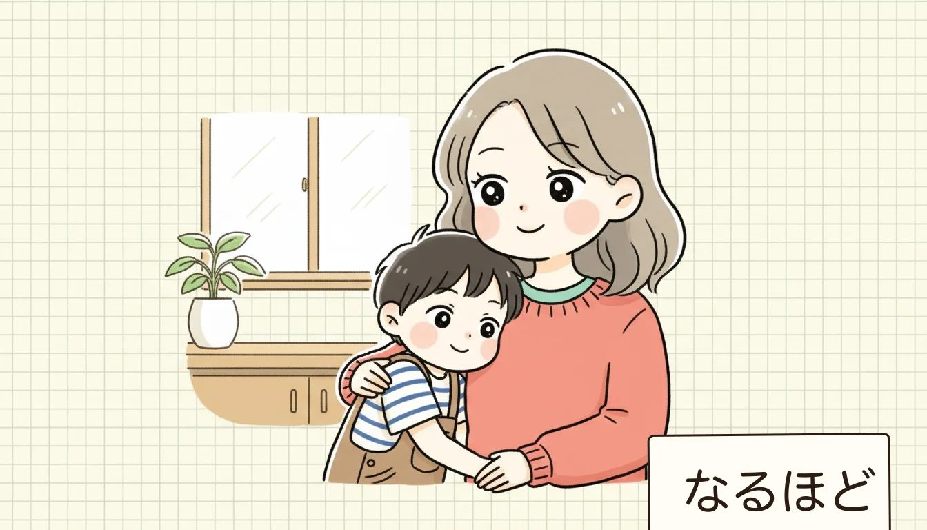 就労証明書はどう書いてもらう?の内容を表すコミックエッセイ風イラスト