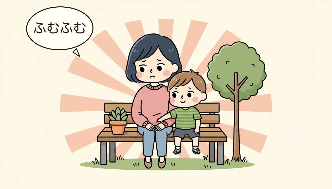 夫婦の役割分担を可視化するの内容を表すコミックエッセイ風イラスト