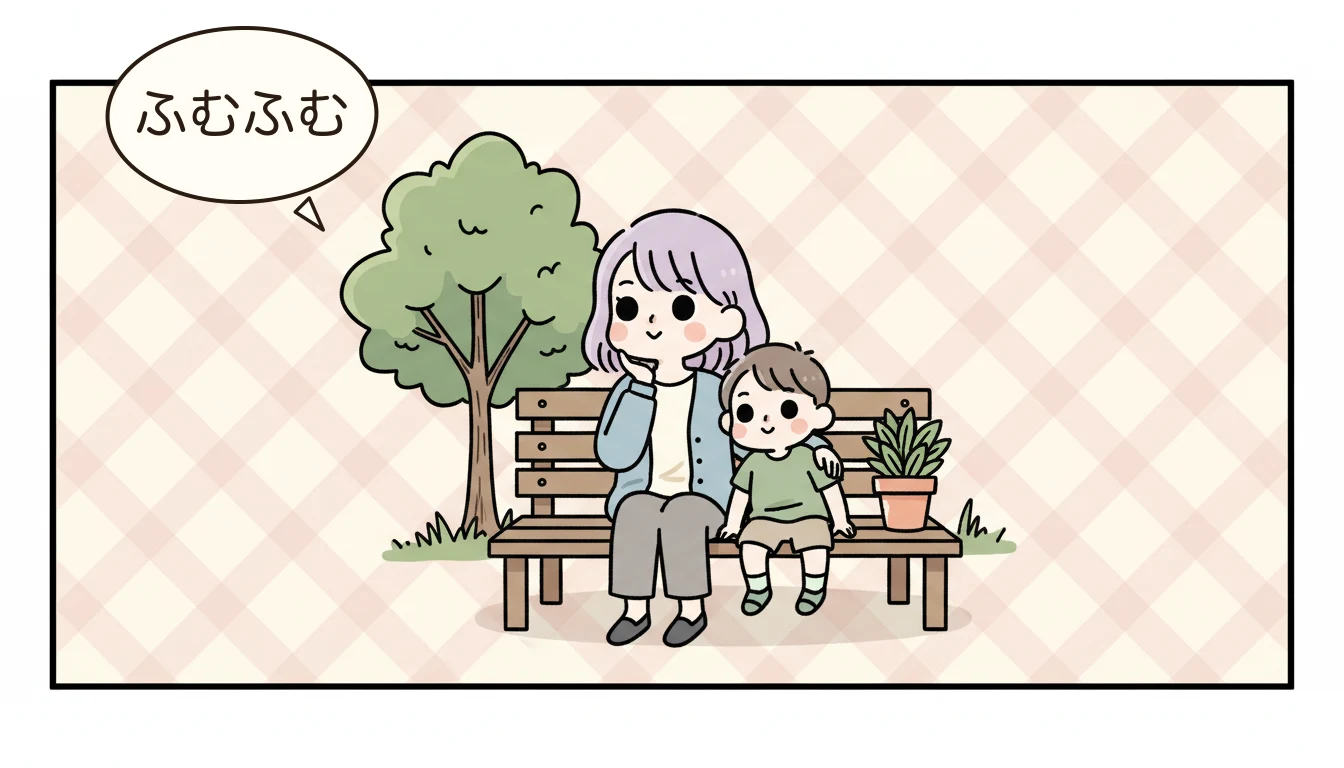 第3章——合わなかった／迷ったサービスの話の内容を表すコミックエッセイ風イラスト