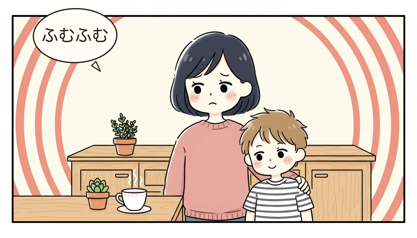 座談会メンバー紹介の内容を表すコミックエッセイ風イラスト