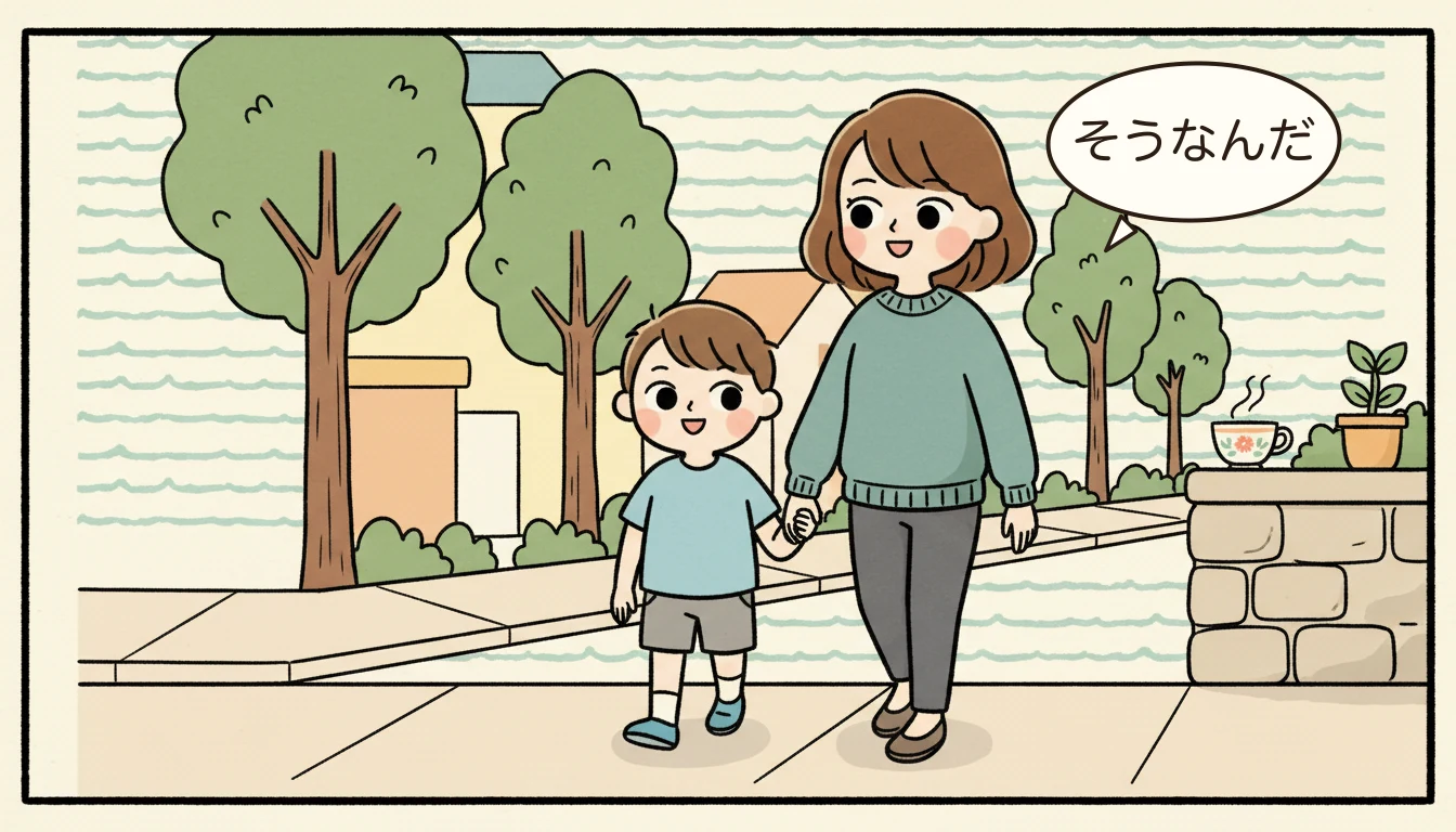 座談会メンバーからのアドバイスの内容を表すコミックエッセイ風イラスト