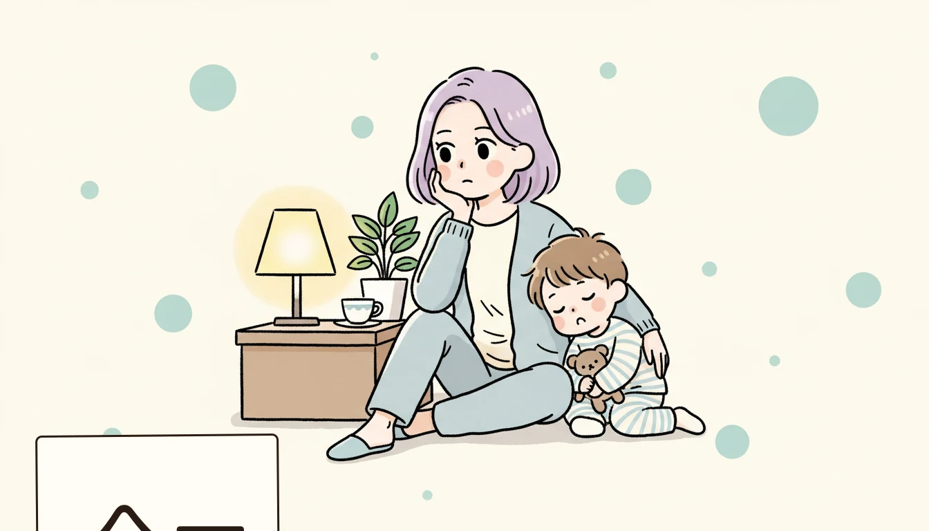よくある質問の内容を表すコミックエッセイ風イラスト