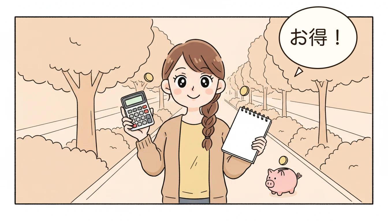 明細を見せます――民間学童の「何にいくら」の内容を表すコミックエッセイ風イラスト
