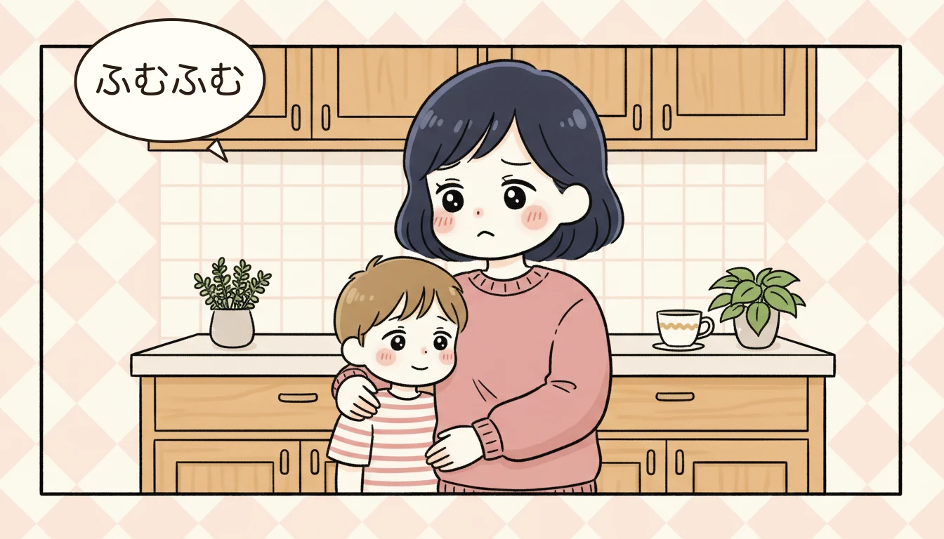 よくある質問の内容を表すコミックエッセイ風イラスト