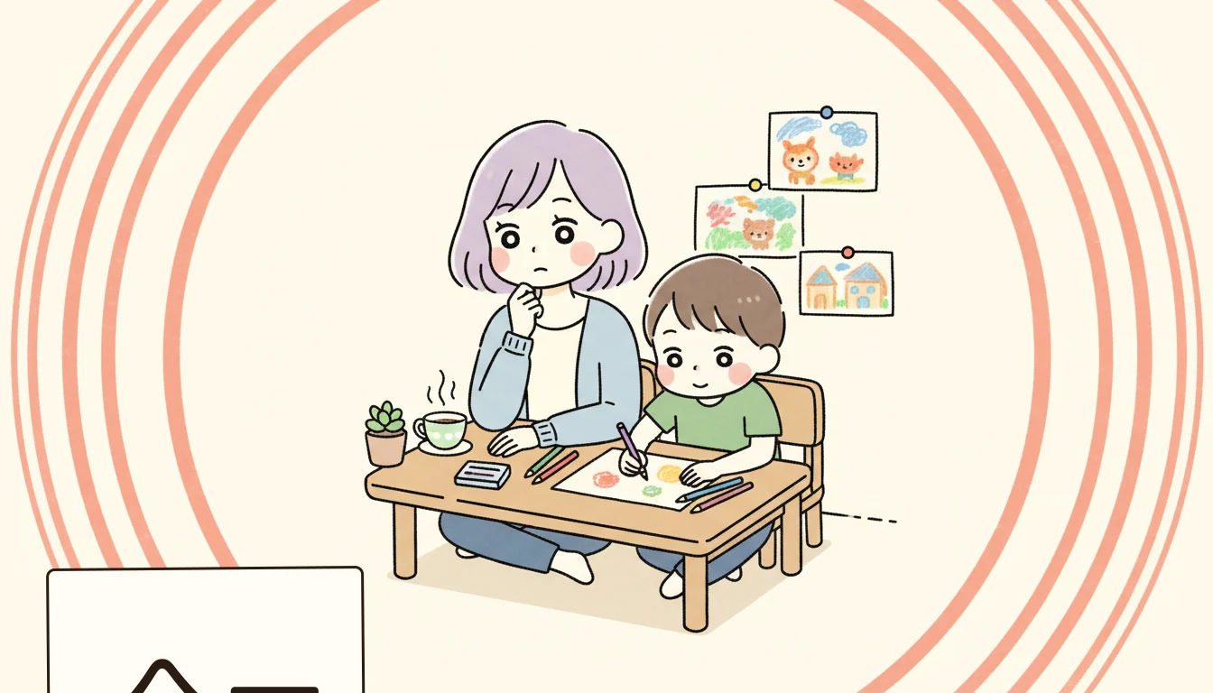 第5章——失敗した選択、後悔したことの内容を表すコミックエッセイ風イラスト